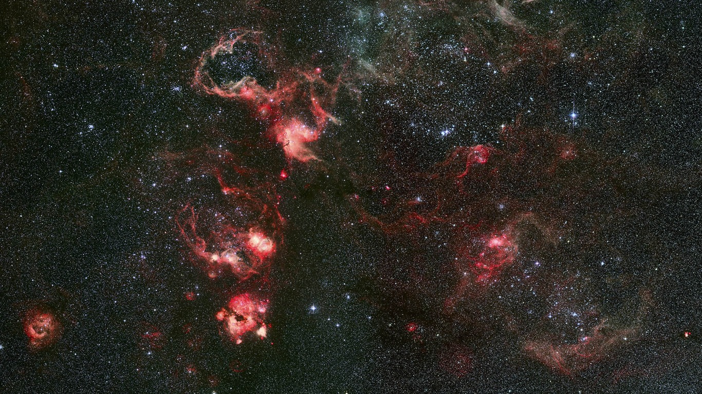 Hubble Star Wallpaper (5) #11 - 1366x768