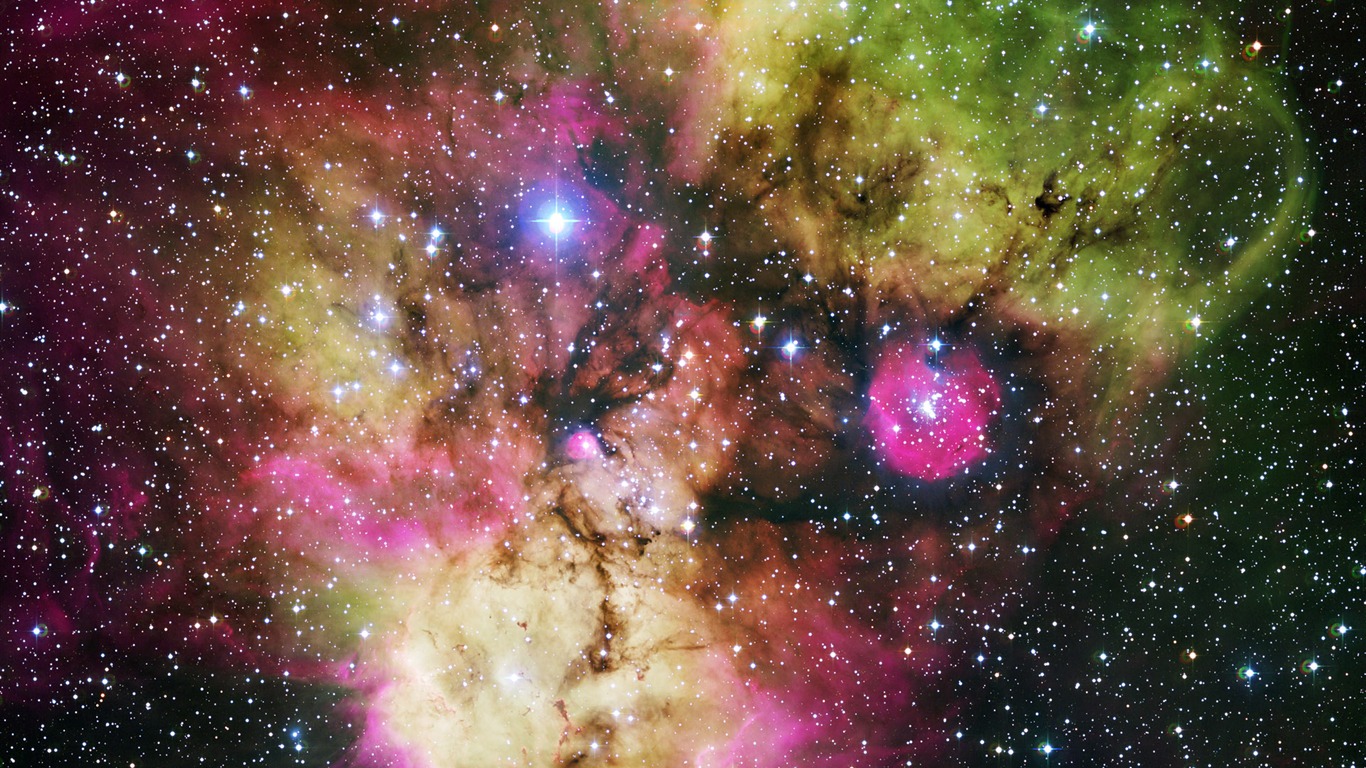 Hubble Star Wallpaper (5) #19 - 1366x768