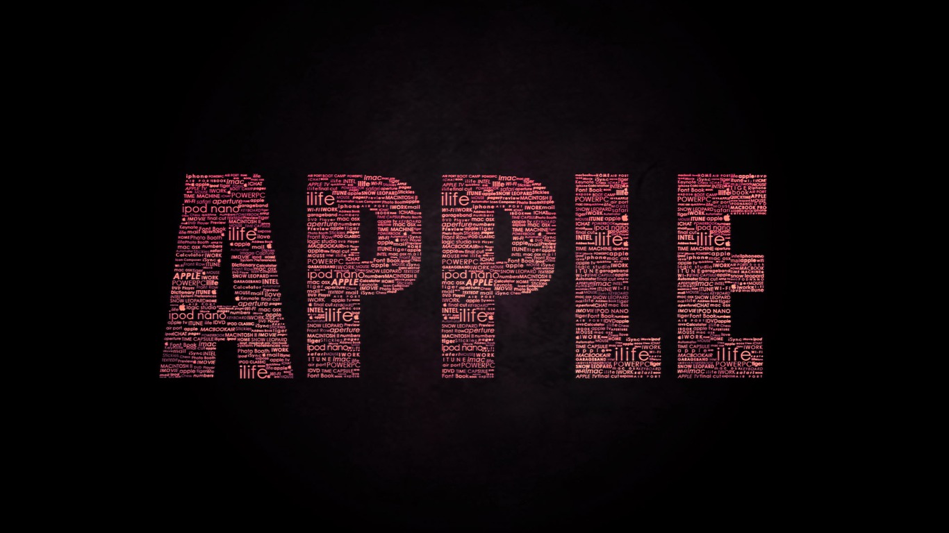 Apple Thema Tapete Album (9) #3 - 1366x768