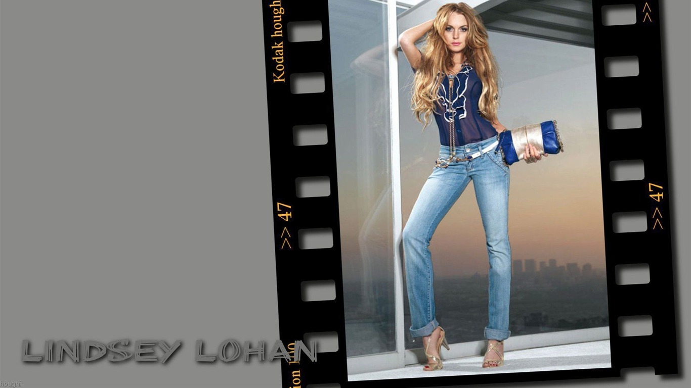Lindsay Lohan 林赛·罗韩 美女壁纸12 - 1366x768