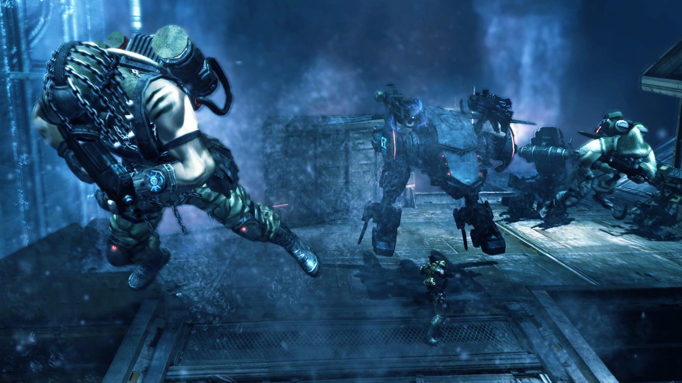 Lost Planet 2 HD Wallpaper (4) #10 - 1366x768