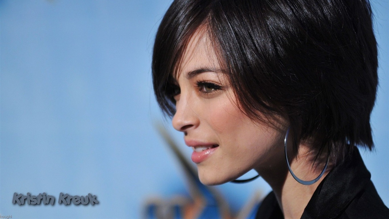 Kristin Kreuk krásnou tapetu #16 - 1366x768