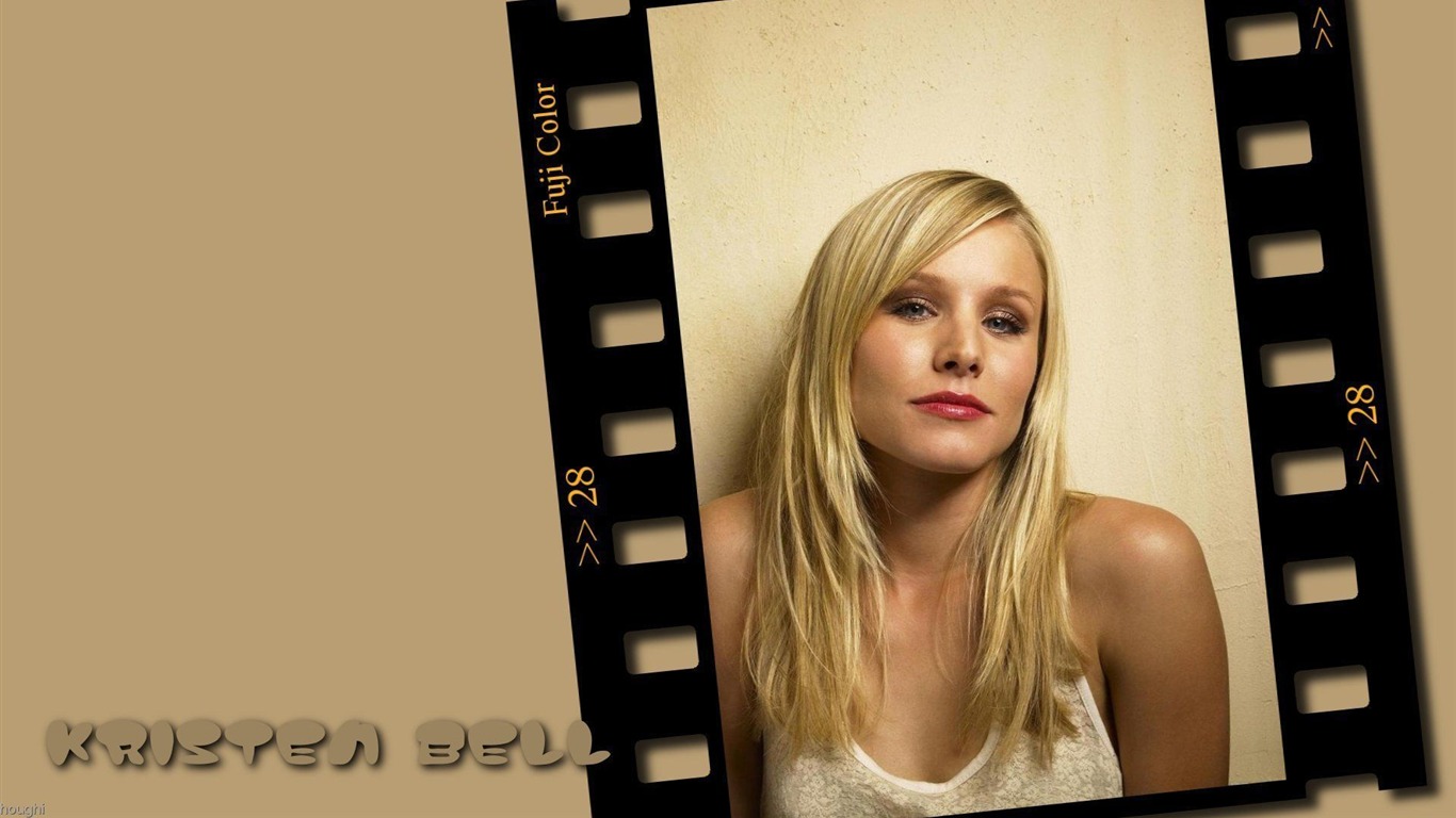 Kristen Bell krásnou tapetu #8 - 1366x768