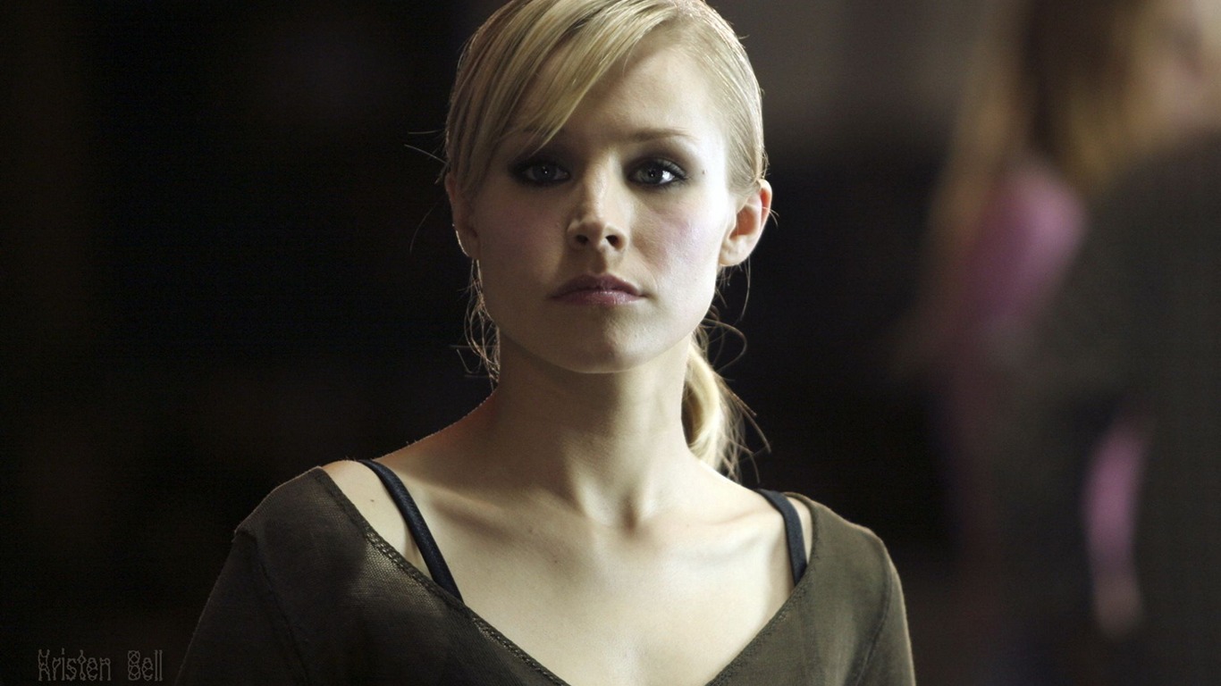 Kristen Bell 克里斯汀·贝尔 美女壁纸20 - 1366x768