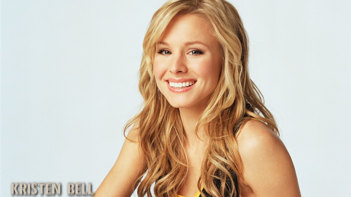 Kristen Bell hermoso fondo de pantalla #22 - 1366x768