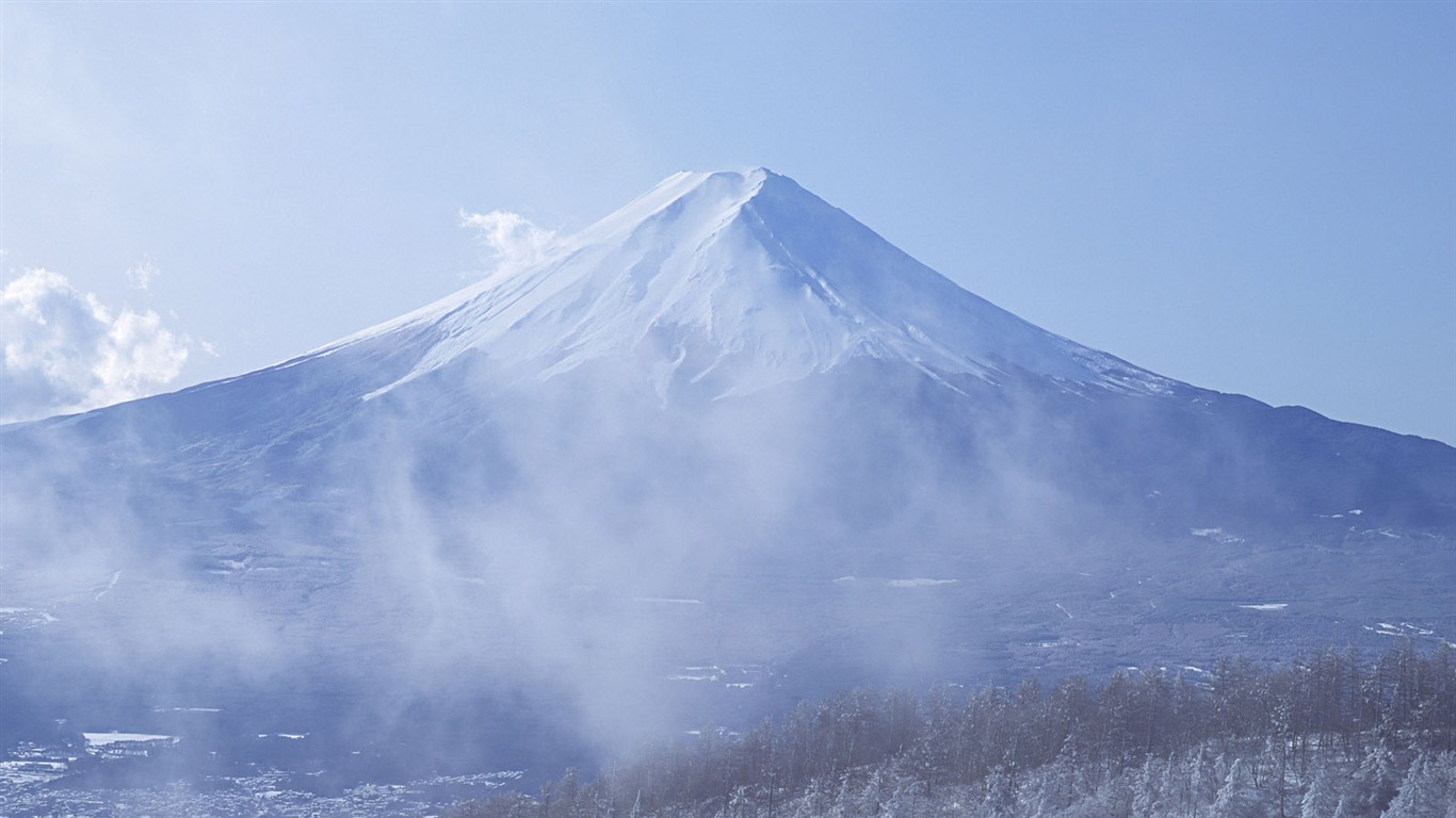 Mount Fuji, Japan wallpaper (1) #6 - 1366x768