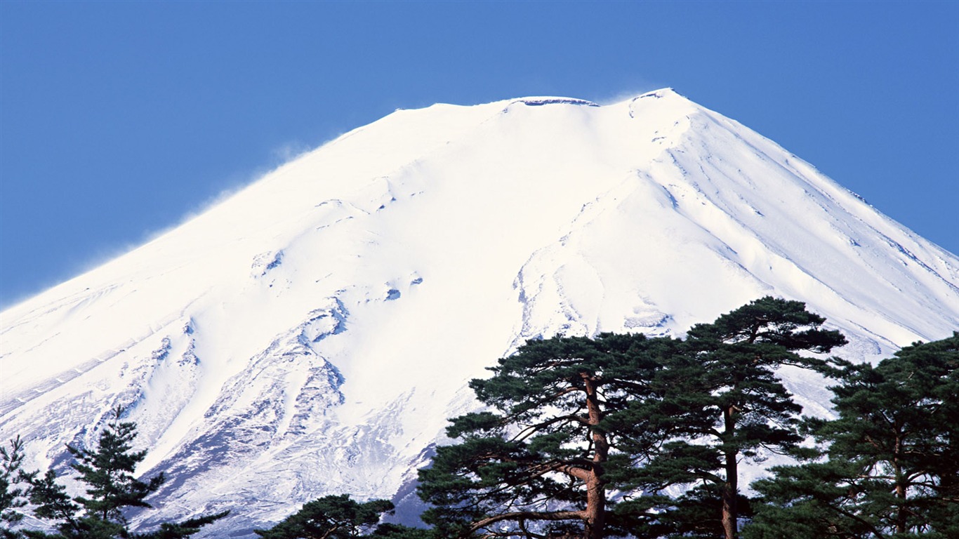 Mount Fuji, Japan wallpaper (1) #9 - 1366x768