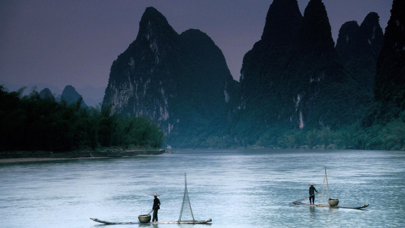 Fond d'écran paysage de la Chine (1) #12 - 1366x768