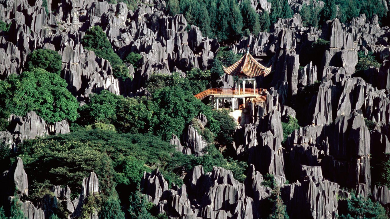 Fond d'écran paysage de la Chine (1) #16 - 1366x768