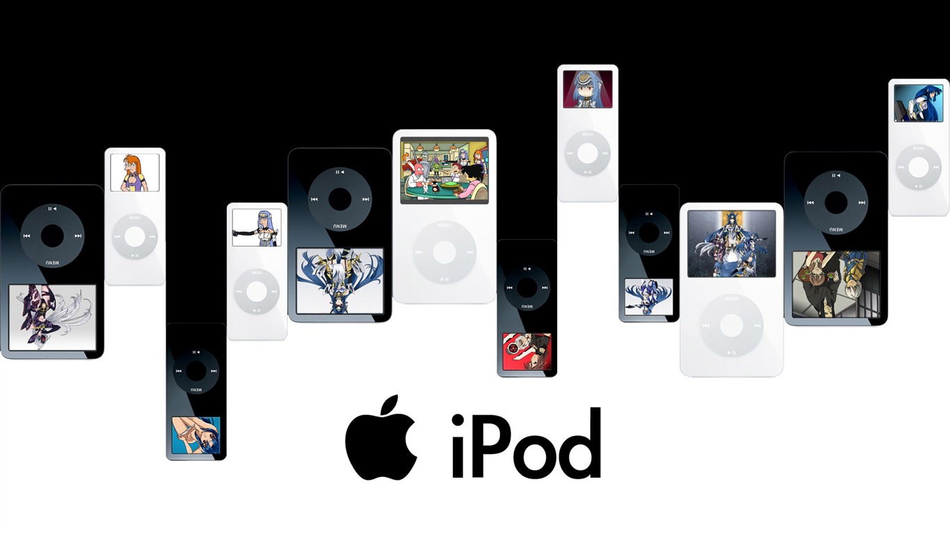 Apple téma wallpaper album (11) #9 - 1366x768