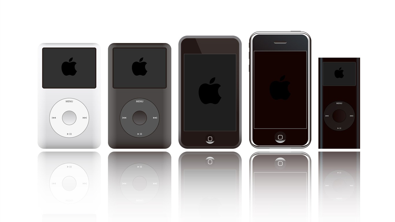 Apple темы обои альбом (11) #10 - 1366x768
