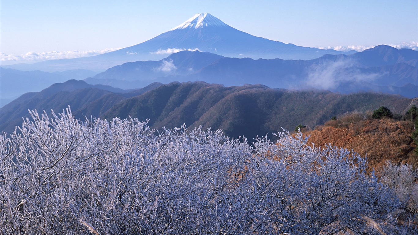 Mont Fuji, papier peint Japon (2) #7 - 1366x768