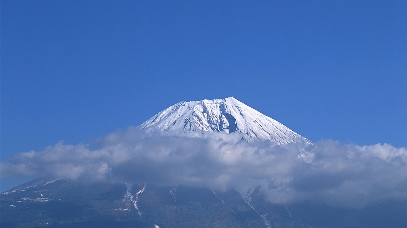 Гора Фудзи, Япония обои (2) #13 - 1366x768