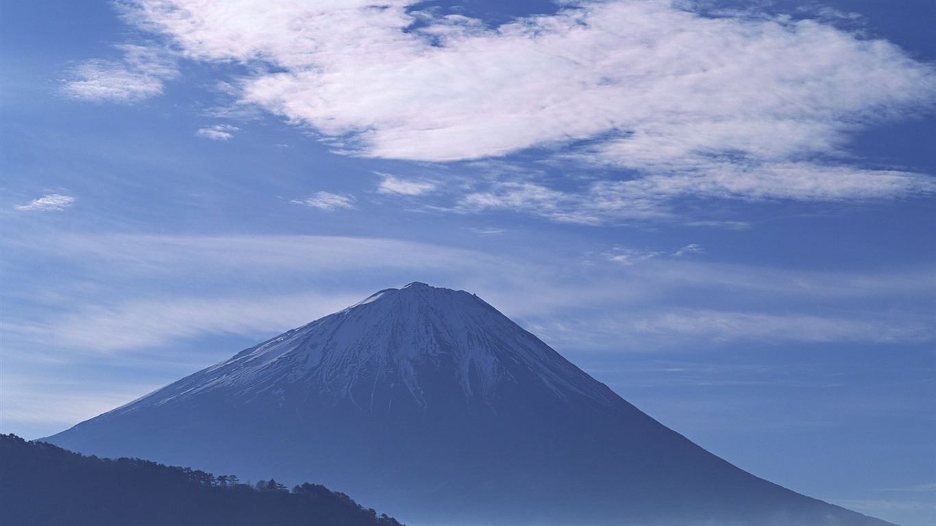 Mont Fuji, papier peint Japon (2) #14 - 1366x768
