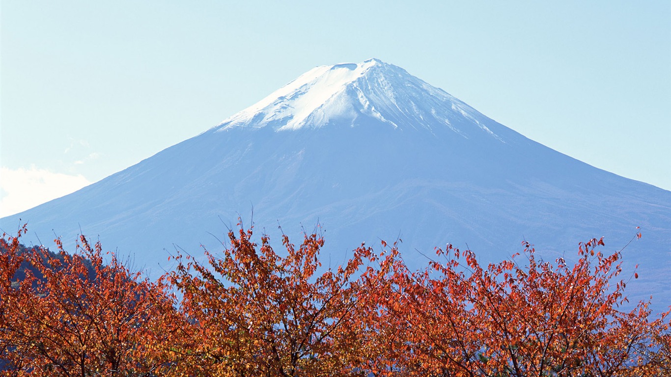Гора Фудзи, Япония обои (2) #16 - 1366x768