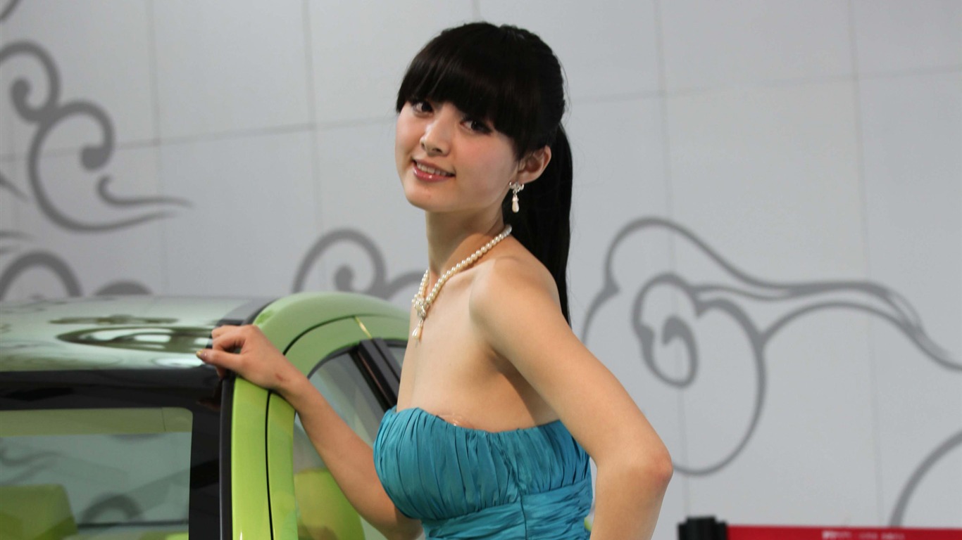 2010北京国际车展 美女(一) (追云的风作品)1 - 1366x768