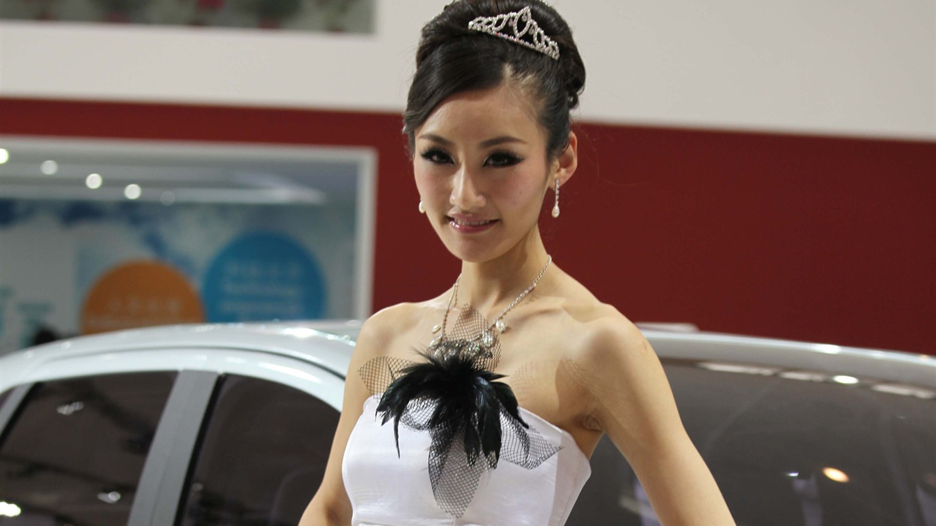 2010北京国际车展 美女(一) (追云的风作品)9 - 1366x768