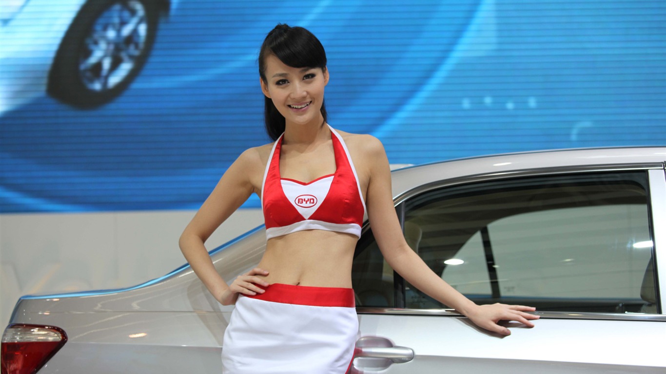 2010北京国际车展 美女(一) (追云的风作品)12 - 1366x768