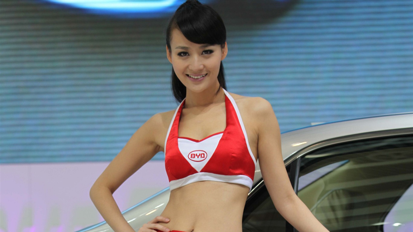 2010北京国际车展 美女(一) (追云的风作品)13 - 1366x768