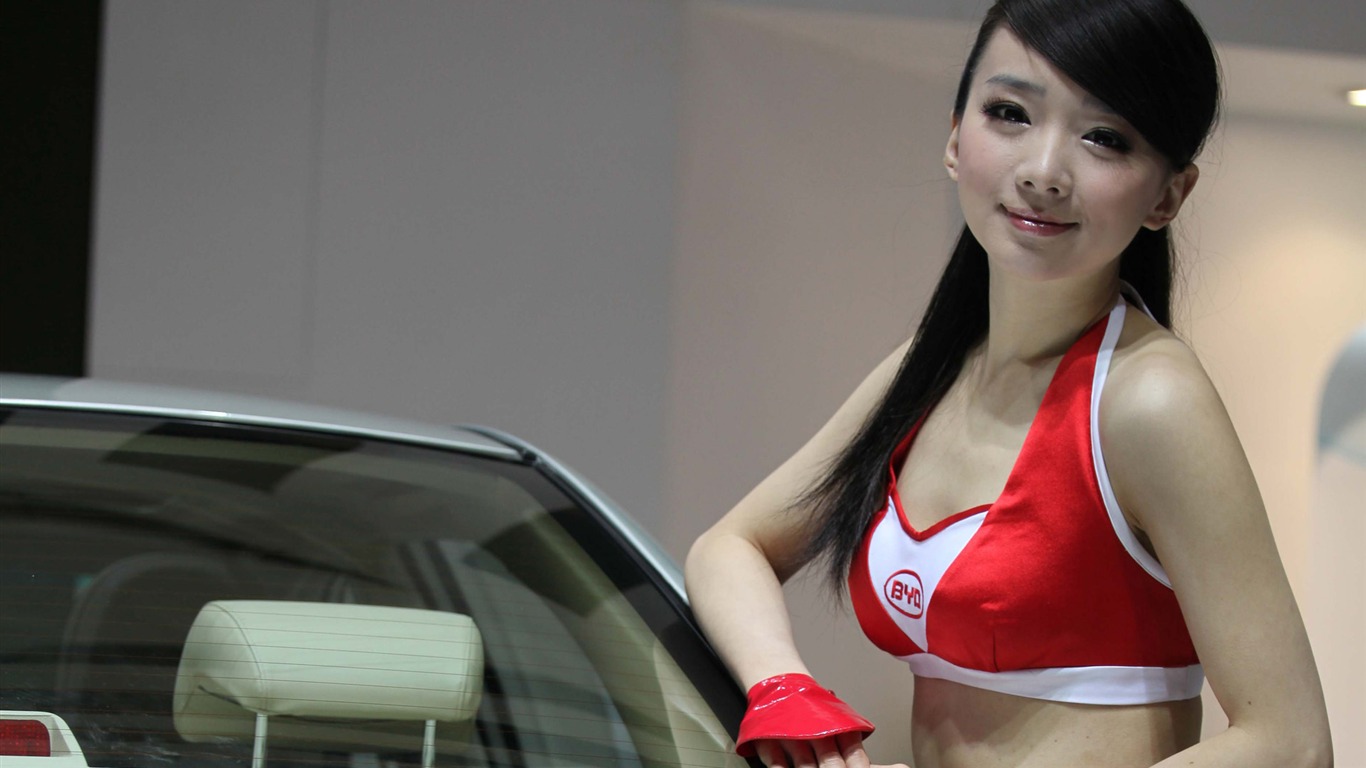 2010北京国际车展 美女(一) (追云的风作品)20 - 1366x768