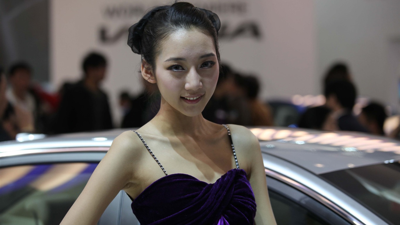 2010 Beijing International Auto Show de beauté (1) (le vent chasse les nuages de travaux) #21 - 1366x768