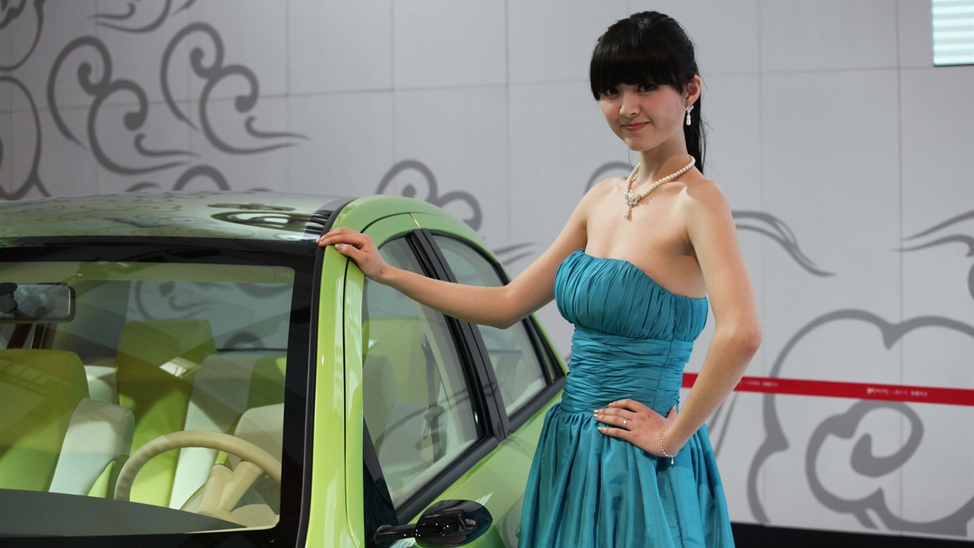 2010 Beijing International Auto Show de beauté (1) (le vent chasse les nuages de travaux) #34 - 1366x768