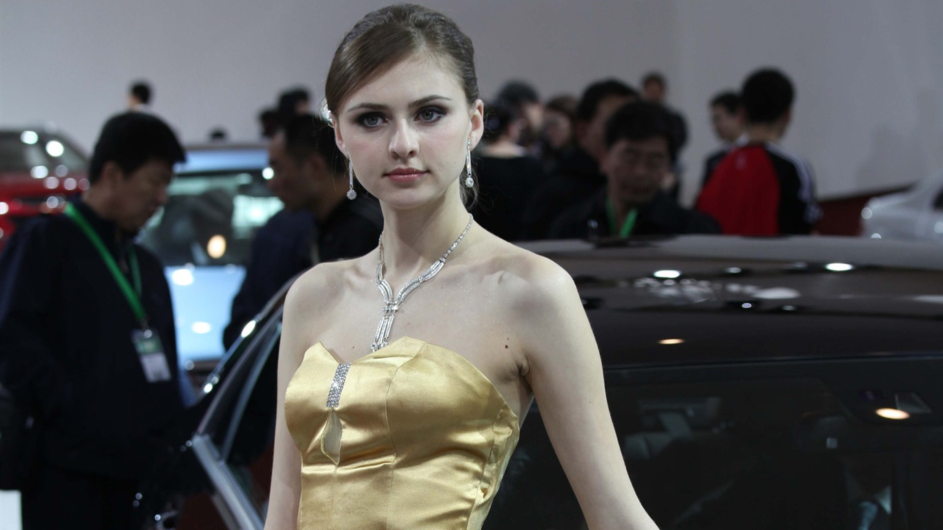 2010 Beijing International Auto Show de beauté (1) (le vent chasse les nuages de travaux) #38 - 1366x768