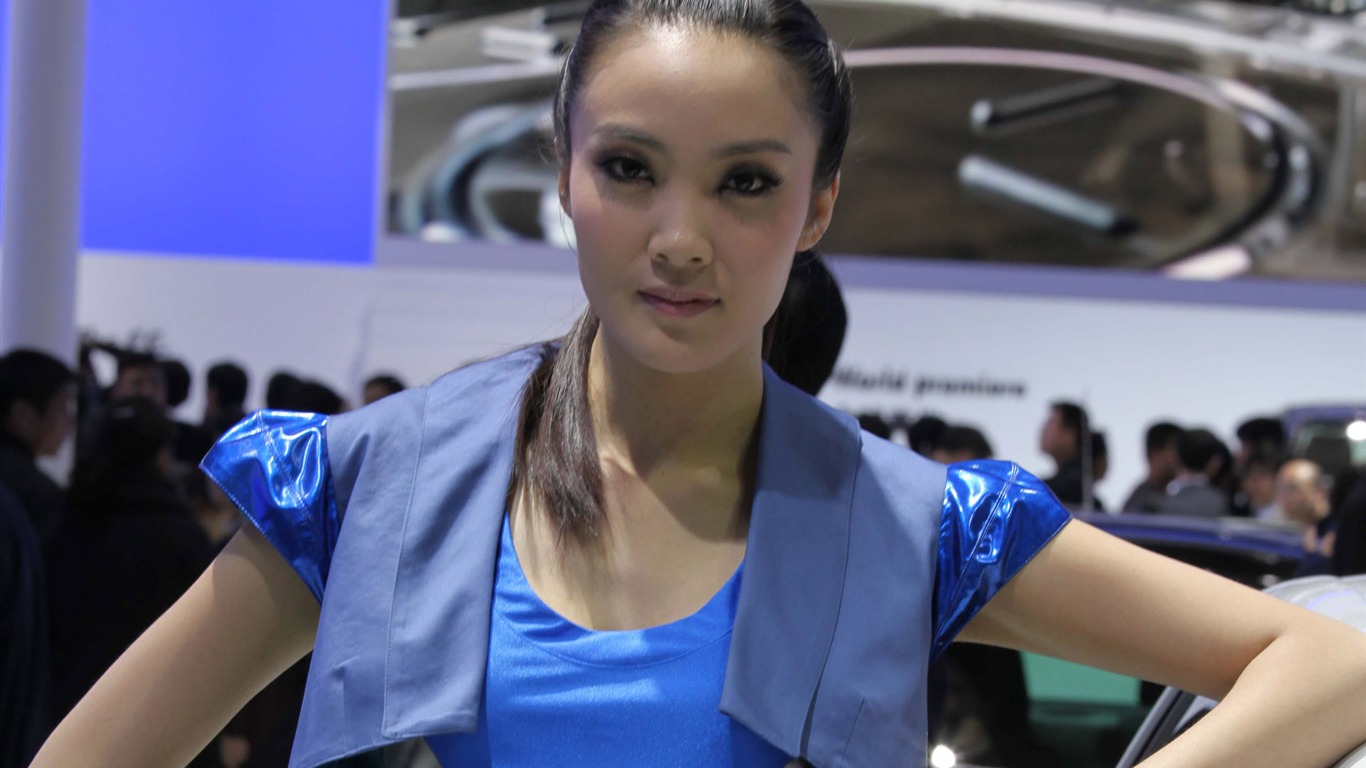 2010 Beijing International Auto Show beauty (2) (the wind chasing the clouds works) #8 - 1366x768
