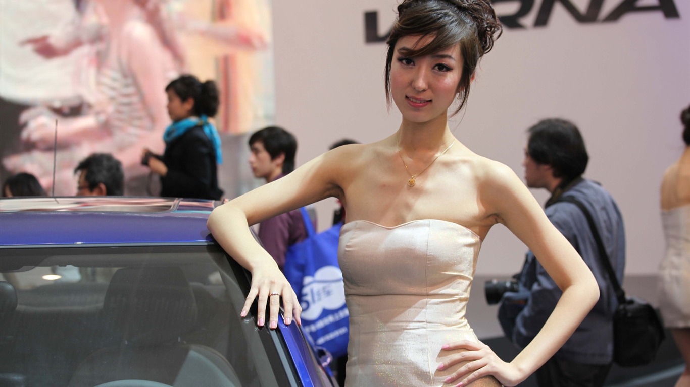 2010 Beijing International Auto Show beauty (2) (the wind chasing the clouds works) #19 - 1366x768