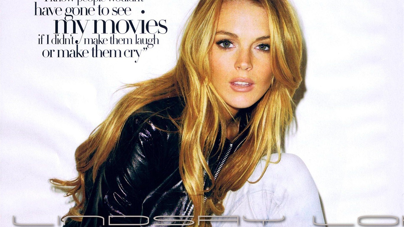 Lindsay Lohan 林赛·罗韩 美女壁纸19 - 1366x768