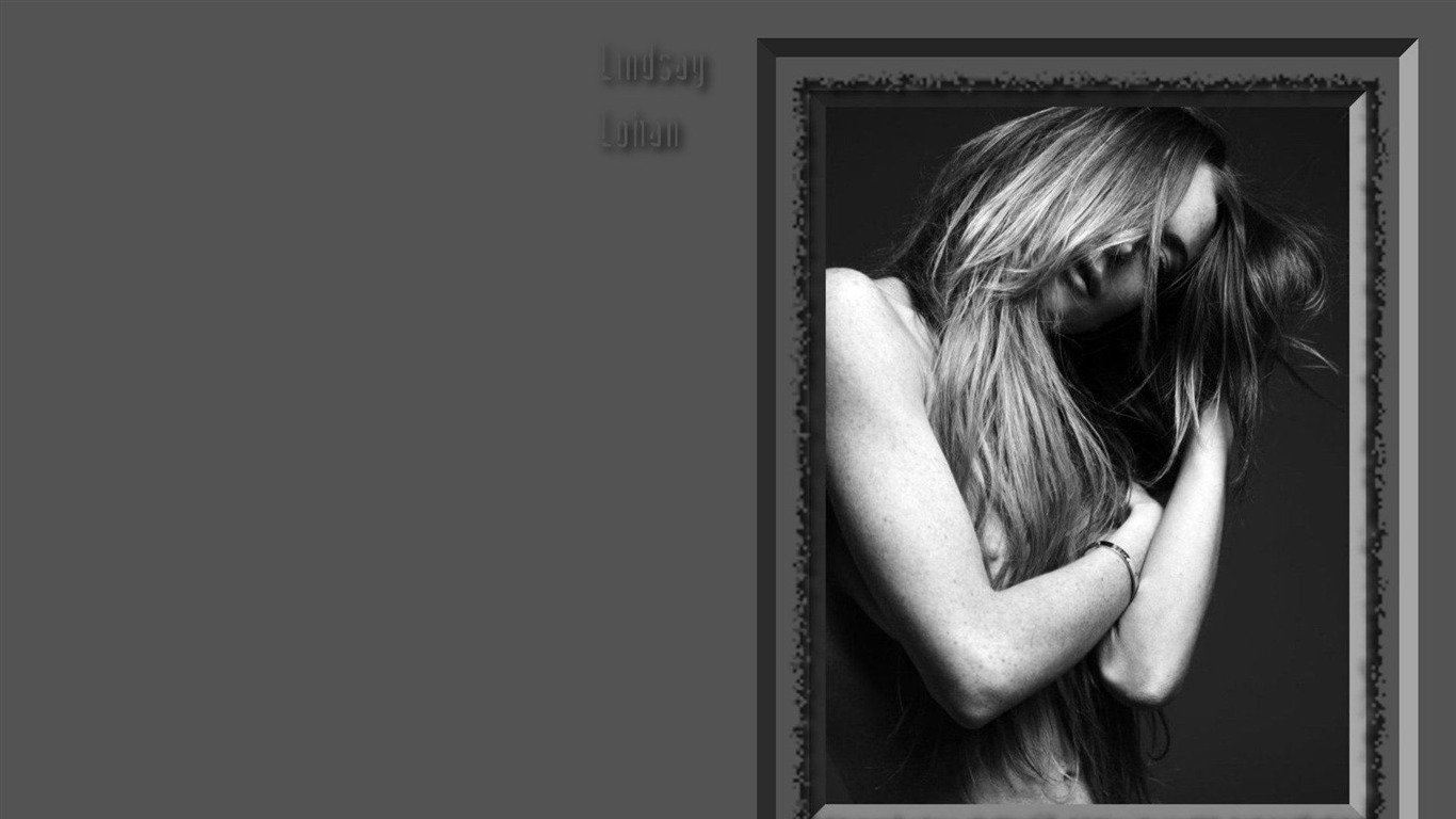 Lindsay Lohan hermoso fondo de pantalla #24 - 1366x768