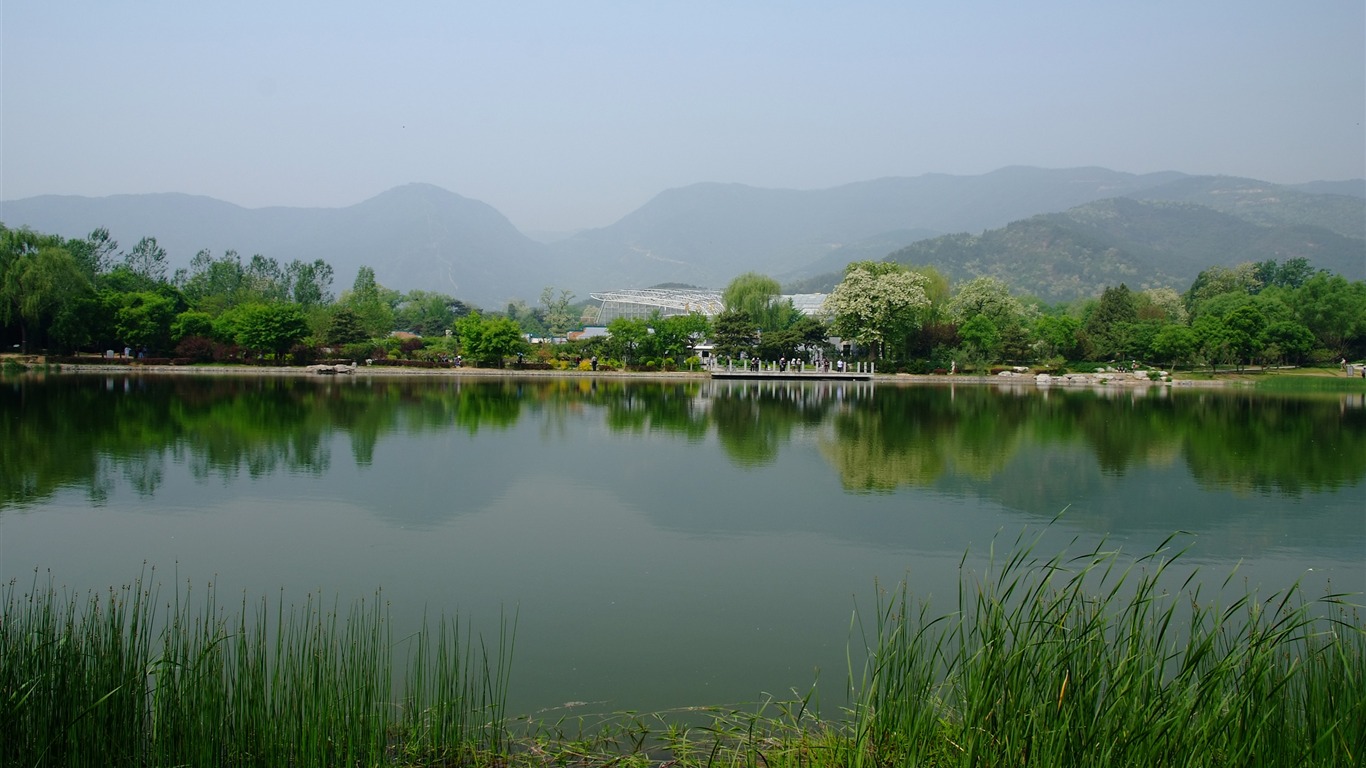 Xiangshan early summer garden (rebar works) #23 - 1366x768