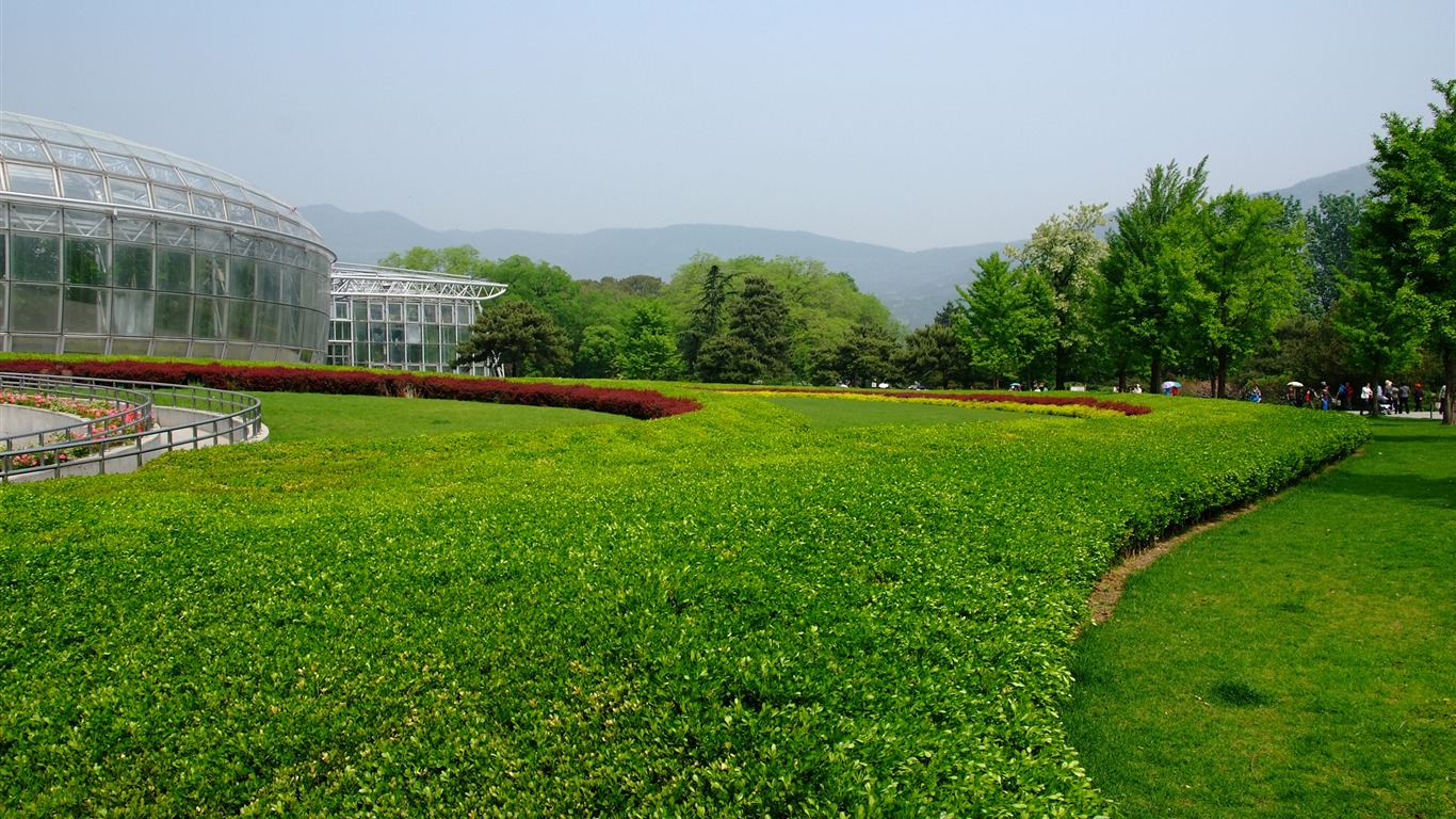 Xiangshan jardín principios del verano (obras barras de refuerzo) #24 - 1366x768