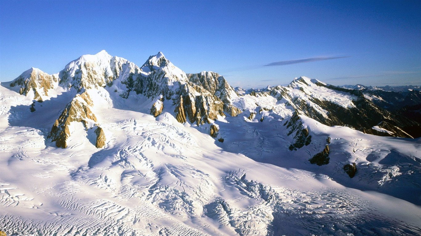 冬天雪景壁纸(三)1 - 1366x768