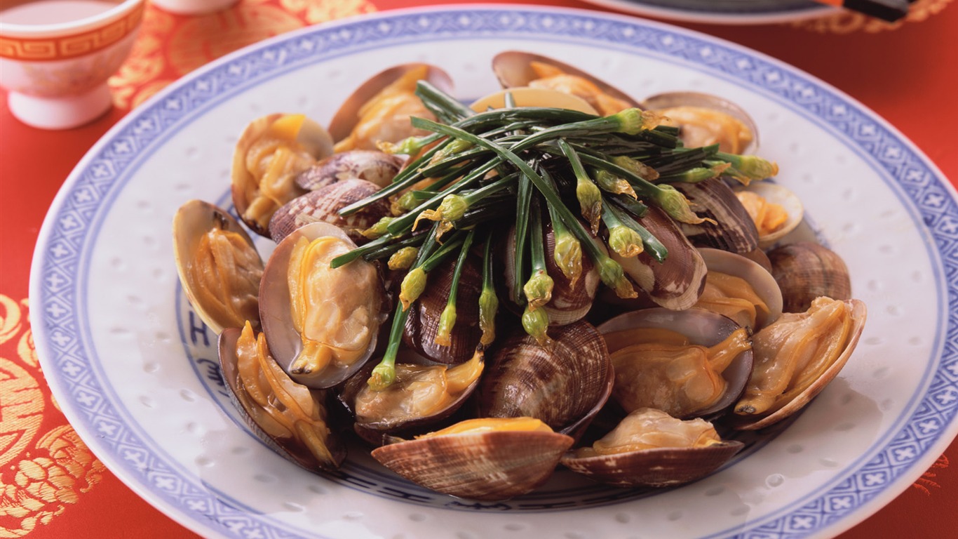 Čínské jídlo kultura tapety (2) #5 - 1366x768