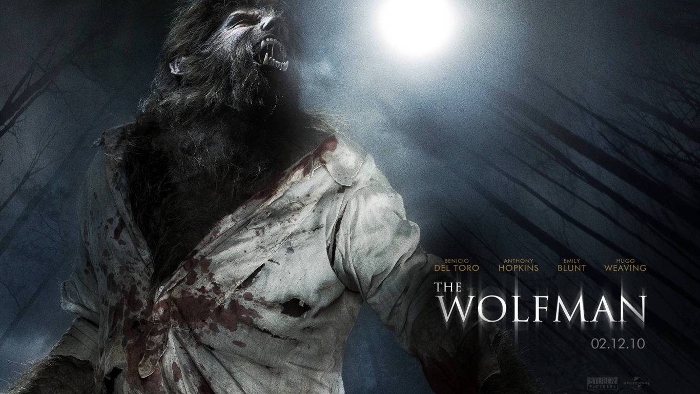El Fondo de Pantalla Película Wolfman #3 - 1366x768