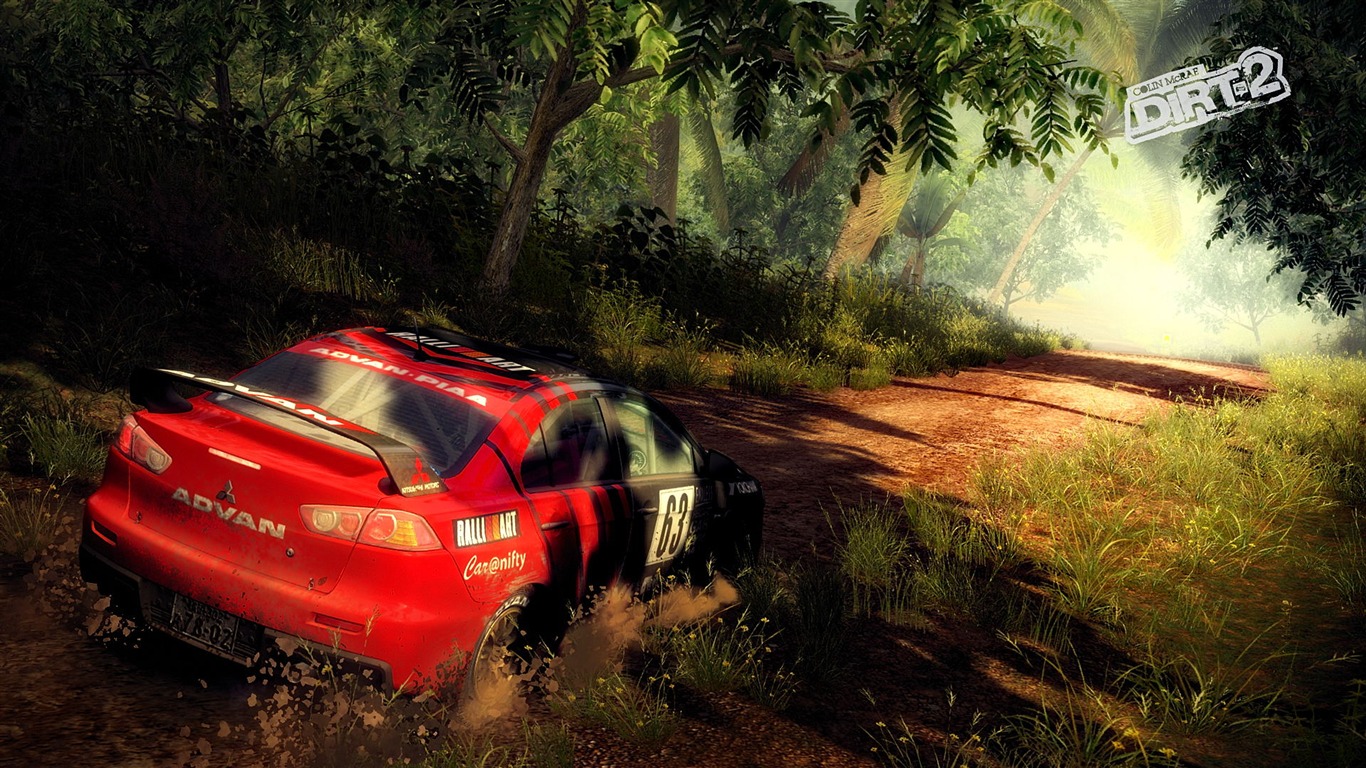 DiRT 2 HD обои #2 - 1366x768