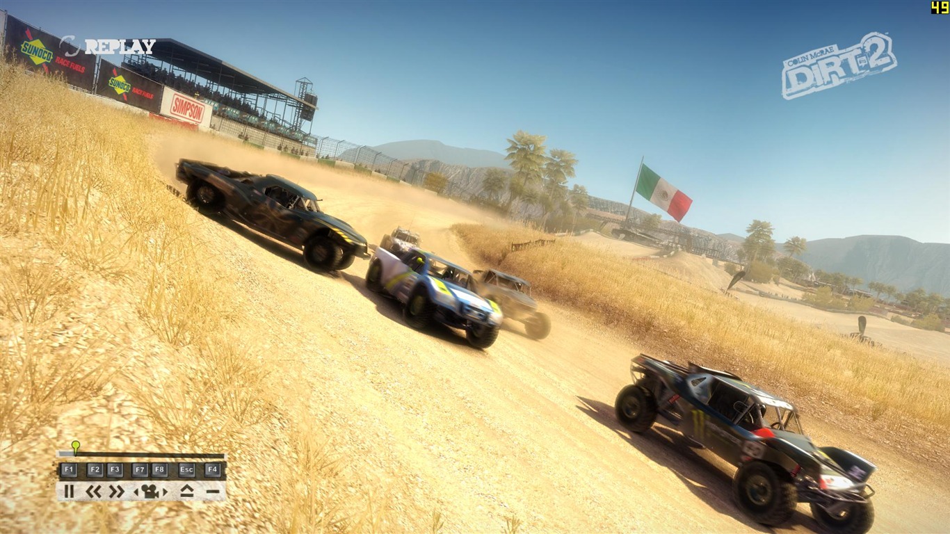 DiRT 2 尘埃 2 高清壁纸11 - 1366x768