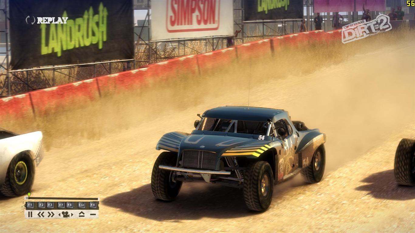 DiRT 2 HD обои #13 - 1366x768