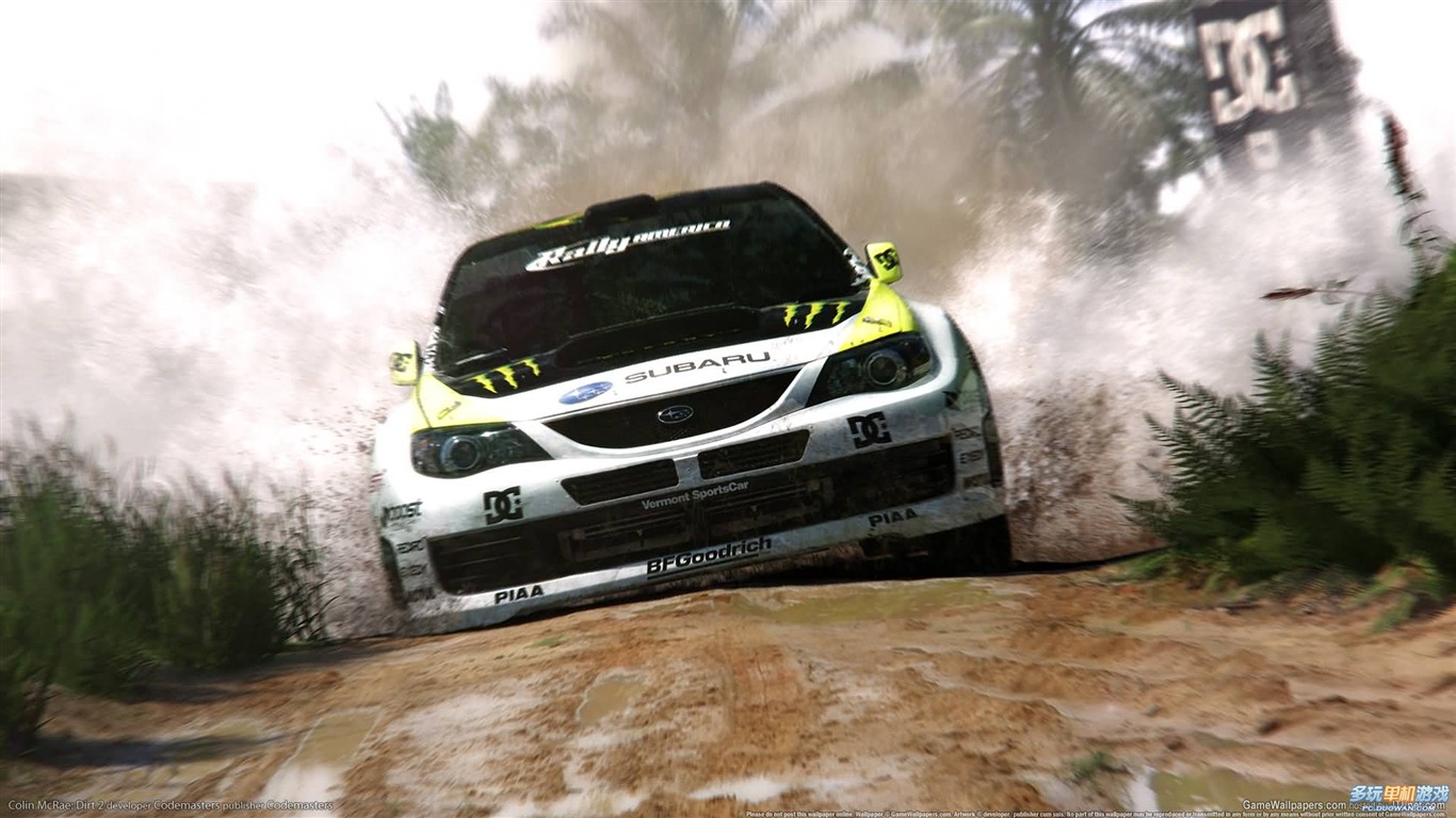 DiRT 2 HD обои #18 - 1366x768