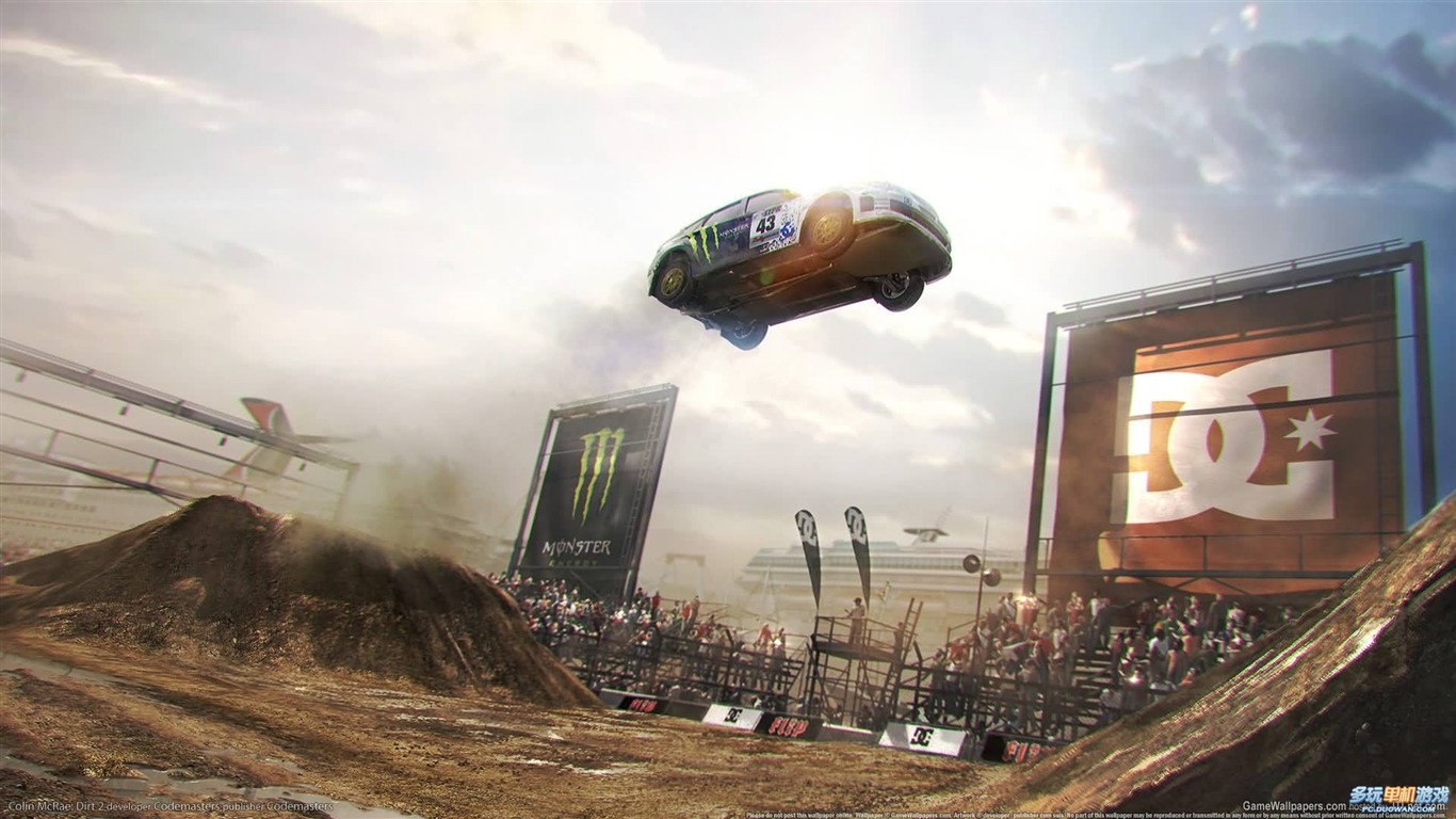 DiRT 2 HD обои #20 - 1366x768