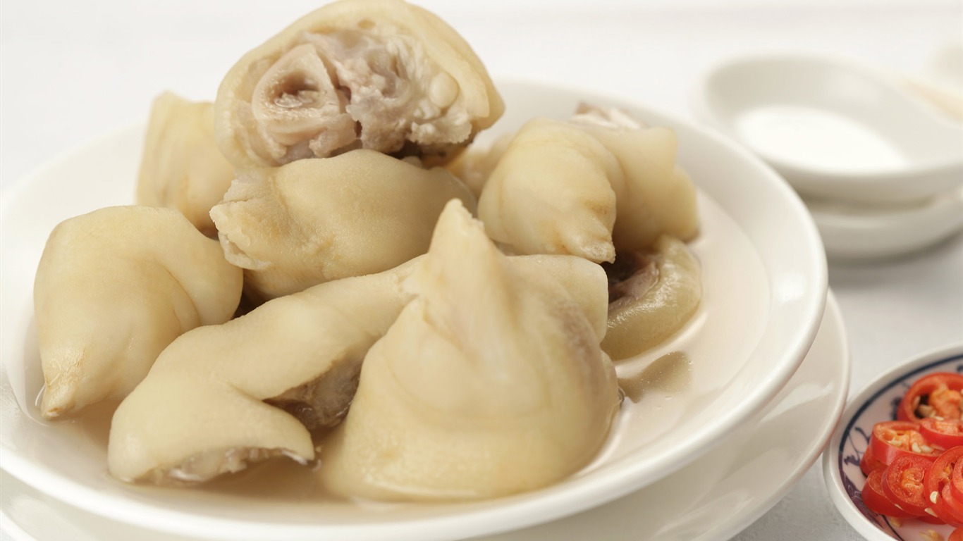 Čínské jídlo kultura tapety (3) #16 - 1366x768