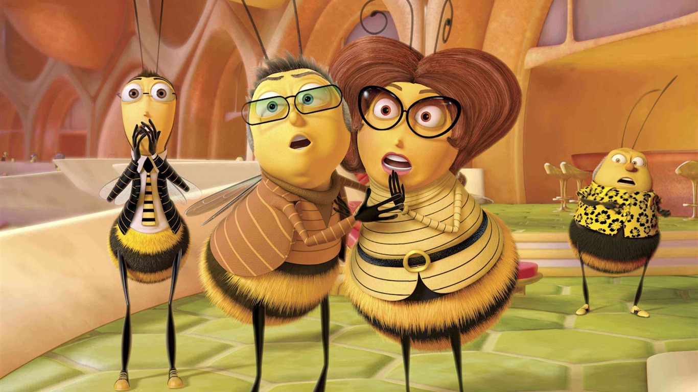 Bee Movie 蜜蜂总动员 高清壁纸9 - 1366x768