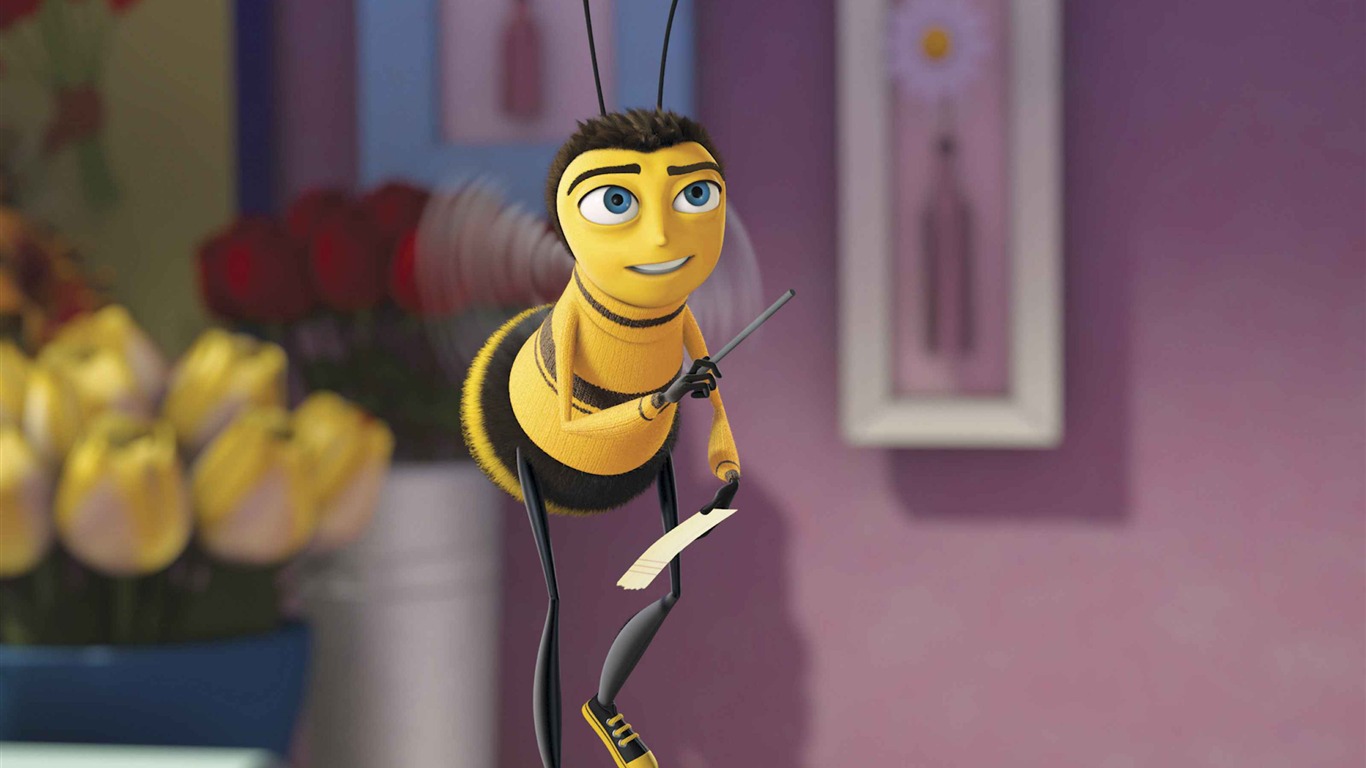 Bee Movie 蜜蜂总动员 高清壁纸10 - 1366x768