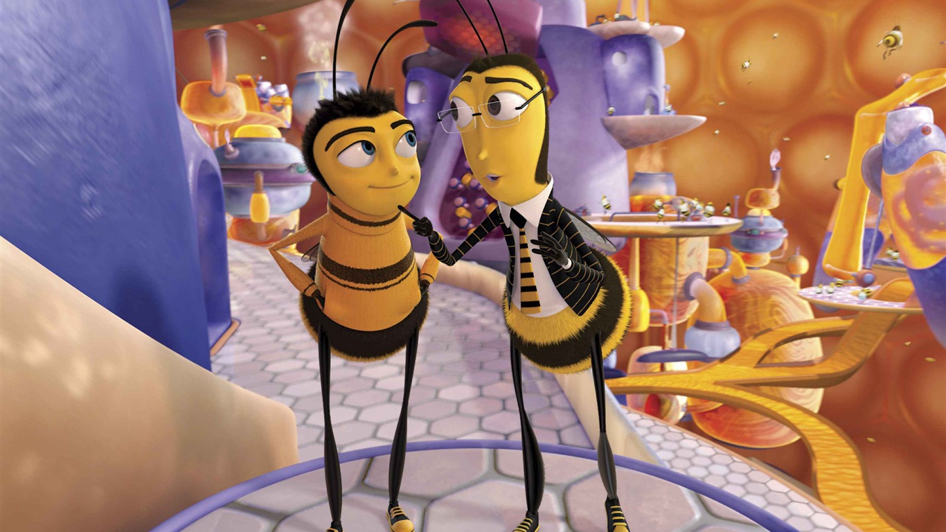 Bee Movie HD wallpaper #16 - 1366x768