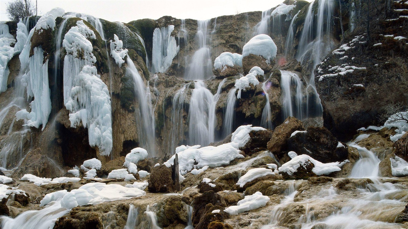 雪山雪景合集 壁紙(二) #2 - 1366x768