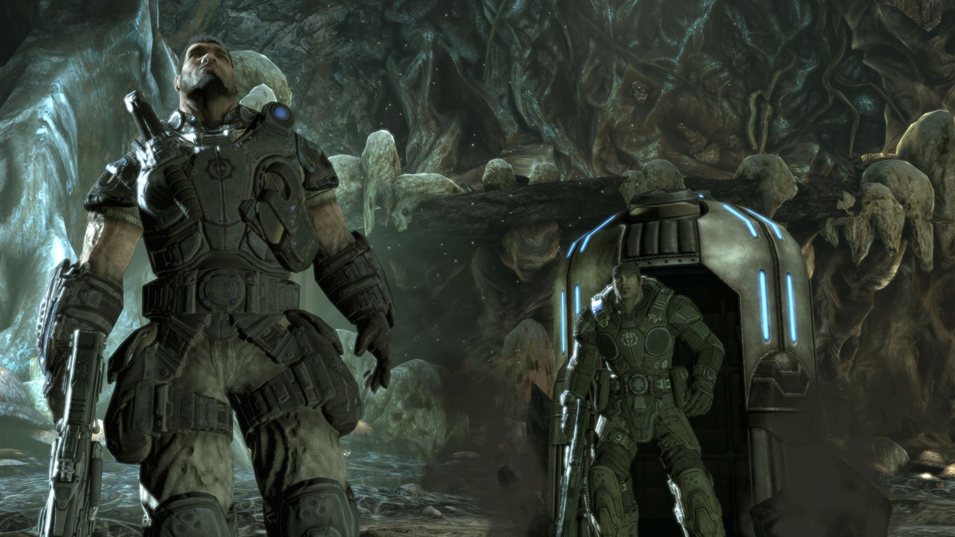 Gears Of War 2 HD tapet (2) #12 - 1366x768