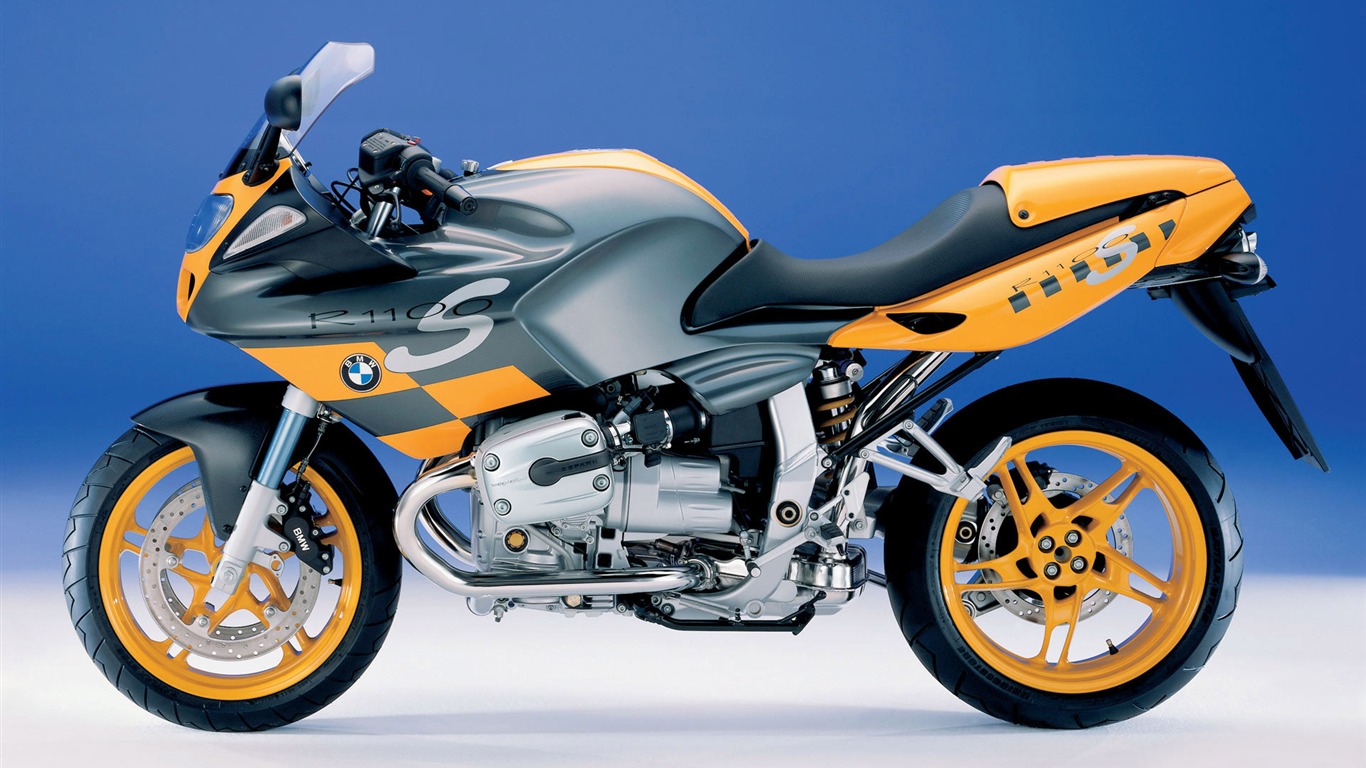 BMW fondos de pantalla de la motocicleta (1) #6 - 1366x768