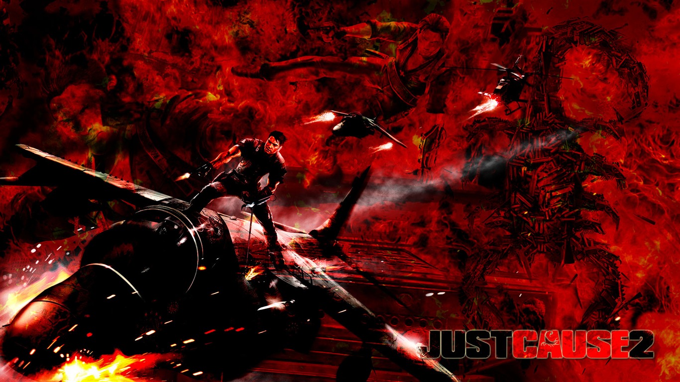 Just Cause 2 HD papel tapiz #8 - 1366x768