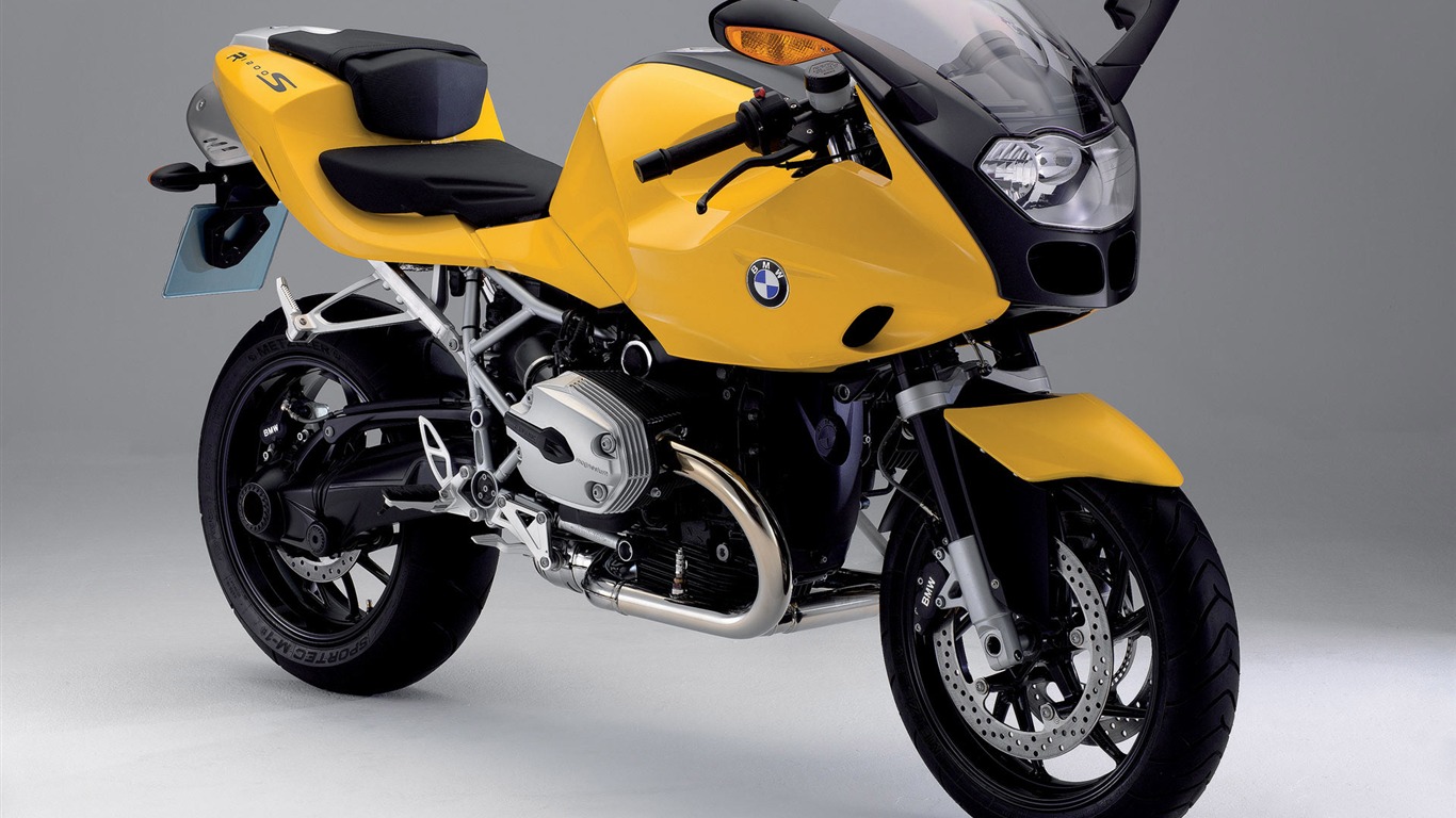 BMW fondos de pantalla de la motocicleta (2) #5 - 1366x768